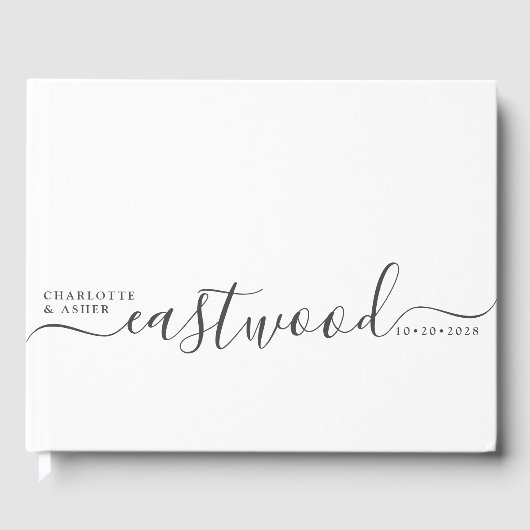 結婚モノグラ結婚ム ゲストブック (正面)