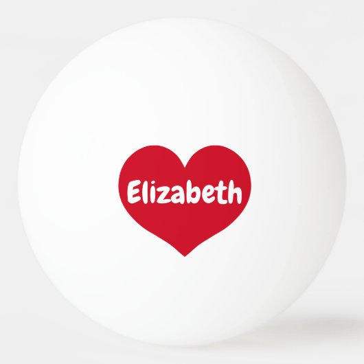 結婚ユニーク申し出アイディア 卓球ボール (正面)