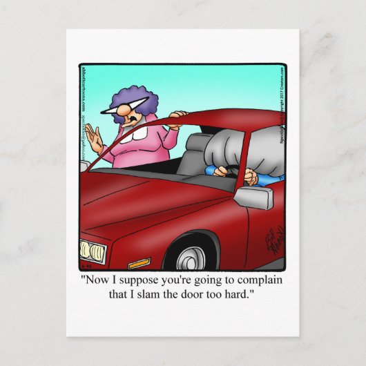 結婚ユーモアのはがき「斑点」 シーズンポストカード (正面)