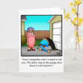 結婚ユーモア空白のグリーティングカード「斑点」 カード (黄色い花)