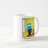 結婚ユーモア"血管切除術" Mug "斑点 コーヒーマグカップ (正面右)