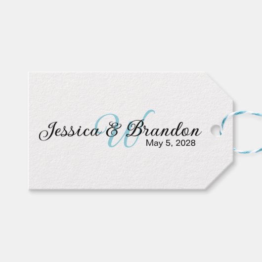 結婚ラベル016 ギフトタグ (正面(横))