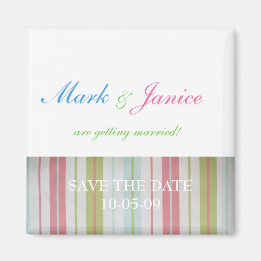 結婚リマインダーマグネット マグネット (正面)