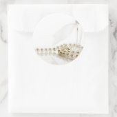 結婚リングや輪の結婚真珠 ラウンドシール (バッグ)