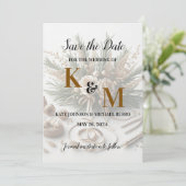 結婚リングや輪シンプル抽象芸術 セーブザデート (スタンド正面)