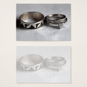 結婚リングや輪 (正面&裏面)