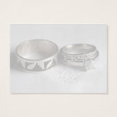 結婚リングや輪 (裏面)