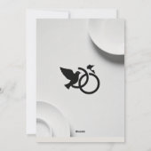 結婚リングや輪 シーズンカード (裏面)