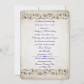 結婚レースとアイブ縁ど 招待状 (正面)