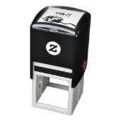 結婚ロゴコットン植物手描き セルフインキングスタンプ (商品)