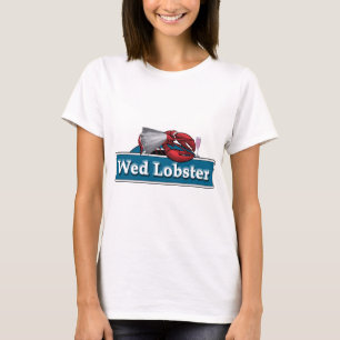 結婚ロブスター Tシャツ