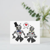 結婚ロボット ポストカード (スタンド正面)