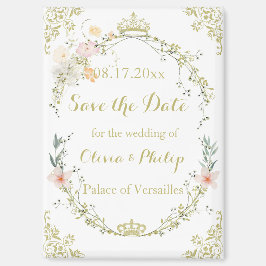 結婚ヴィンテージフローラクラシックオーナメント マグネット