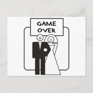 結婚上のゲーム ポストカード