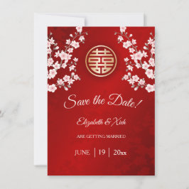 結婚中国のダブル幸せさくらんぼ セーブザデート