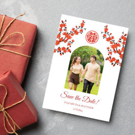 結婚中国のDouble Happiness写真救The Da セーブザデート