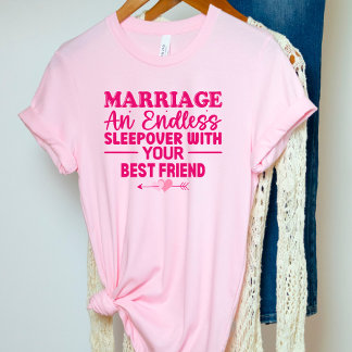 結婚人間関係スリープ最高のオンフレンド Tシャツ