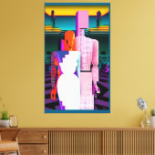 結婚伝統的の夢 キャンバスプリント (インサイチュ (リビング))