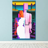 結婚伝統的の夢 キャンバスプリント (インサイチュ (ウッドフロア))