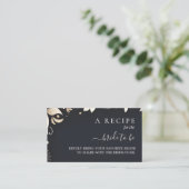 結婚伝統的の誓の更新ブライダルシャワー エンクロージャーカード (スタンド正面)