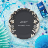 結婚伝統的の誓の更新ブライダルシャワー ペーパープレート (パーティー)