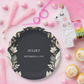 結婚伝統的の誓の更新ブライダルシャワー ペーパープレート (パーティー)