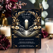 結婚伝統的の誓の更新ブライダルシャワー 招待状