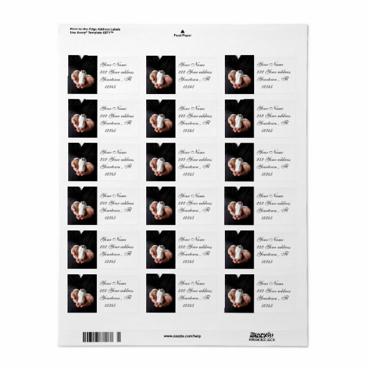 結婚住所 シール (フルシート)