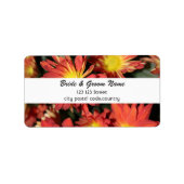 結婚住所 シール (正面)