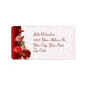 結婚住所 シール (正面)