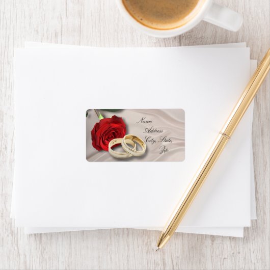 結婚住所 ラベル (インサイチュ)