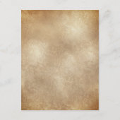 結婚先の世界地図 ゴールド リムーブ可能なハート エンクロージャーカード (裏面)