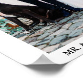 結婚写真のポスター 新婦新郎 ポスター (角)