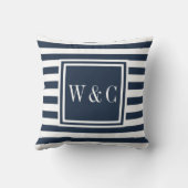 結婚写真の台本ラブモノグラム クッション (裏面)