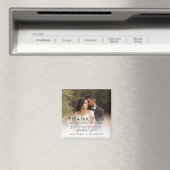 結婚写真の御礼メッセージ マグネット (インサイチュ (食洗機))