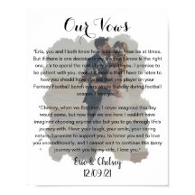 結婚写真の誓いの言葉が色褪せたエフェクト