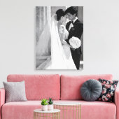 結婚写真キャンバスアート キャンバスプリント (インサイチュ (リビング))