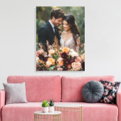 結婚写真キャンバスアート キャンバスプリント (インサイチュ (リビング))