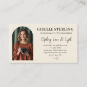 結婚写真家の写エレガント真 名刺 (正面)