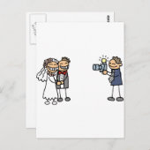 結婚写真家の写真結婚写真 ポストカード (正面/裏面)