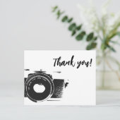 結婚写真家ロゴなしフォトポストカード ポストカード (スタンド正面)