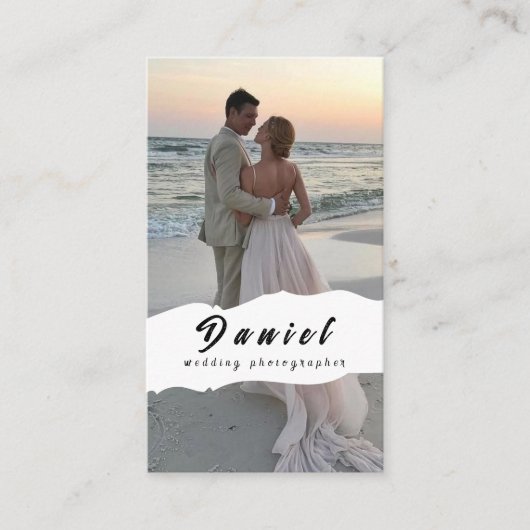 結婚写真家名刺 名刺 (正面)