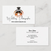 結婚写真家(Aged Look) 名刺 (正面/裏面)