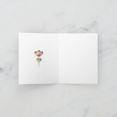 結婚写真感謝カード サンキューカード (内部)