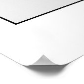 結婚写真撮影小道具 | ピンクの花模様 ゴールド ポスター (角)