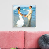 結婚写真12"x12" キャンバスプリント (インサイチュ (リビング))