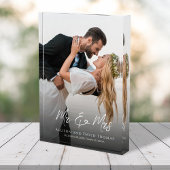 結婚写真 オリジナル Mr. and Mrs. デザイン フォトブロック