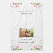 結婚写真 キッチンタオル (縦)