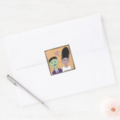 結婚写真 スクエアシール (封筒)