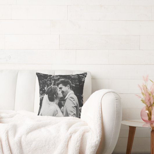 結婚写真 新婚夫婦 カップル クッション (ソファ)